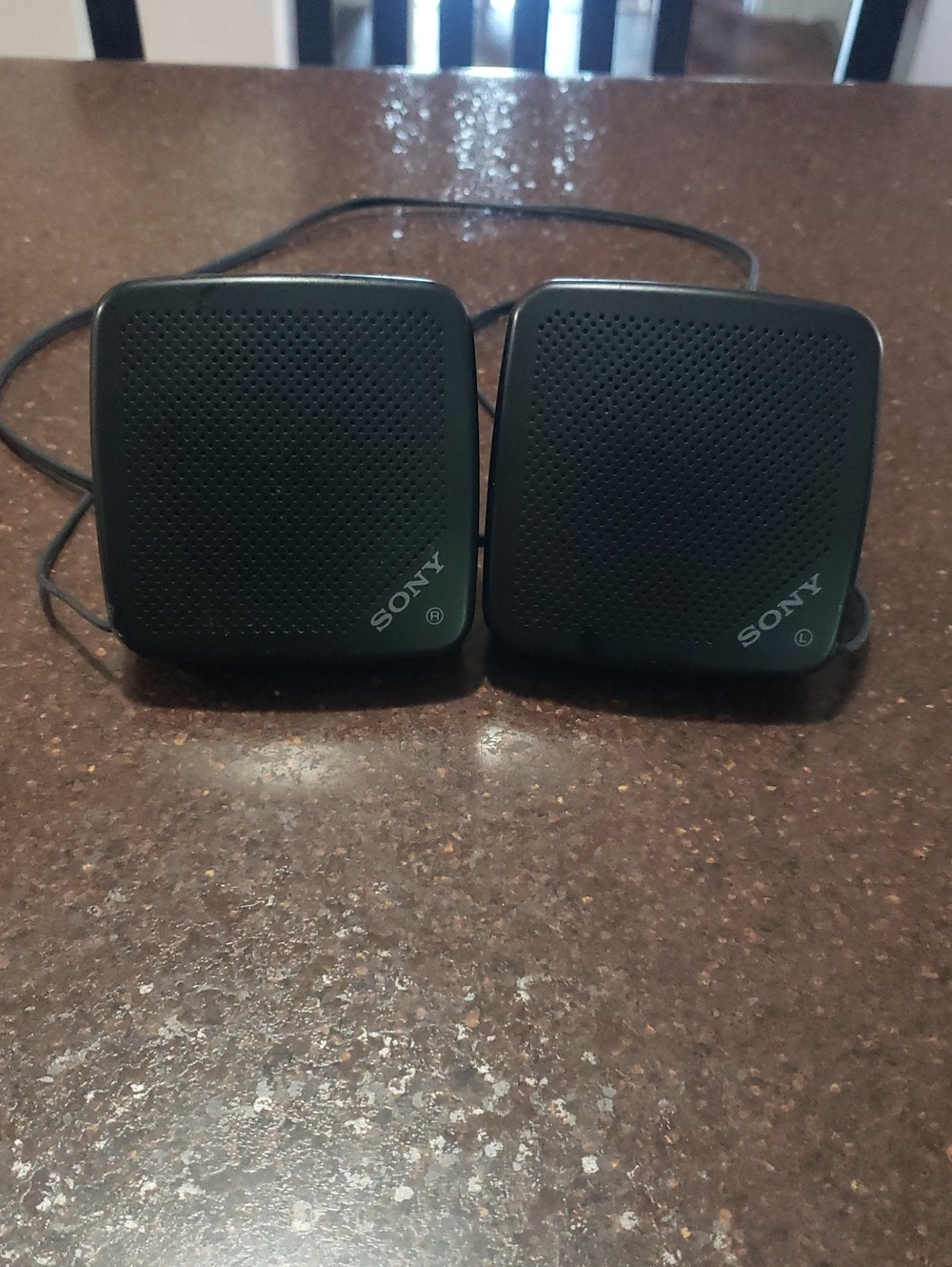 Vintage Sony SRS-5 Walkman Discman Portable Speaker System TESTED WORKS!